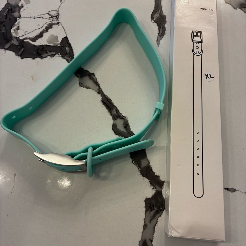 Wisedog Waterproof Dog Collar NWT Mint Green - Picture 5 of 7